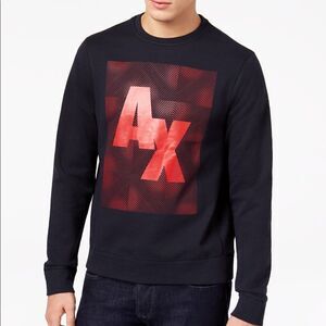 🎉1 hr sale🎉Armani Exchange logo sweater